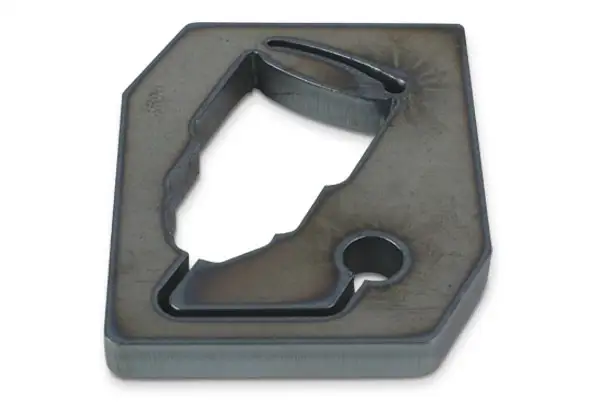 Powermax SYNC mechanized cut sample